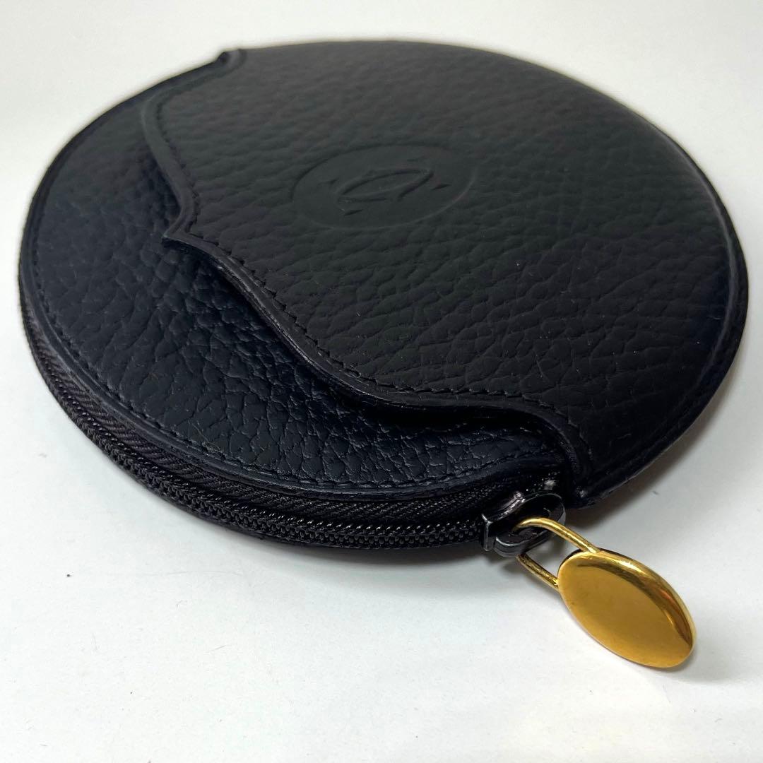 Cartier カルティエ　ケース　小銭入れ　丸　マストライン