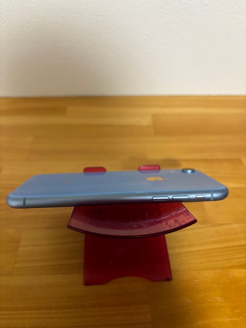 iPhone XR 128GB ブルー　画面割れ
