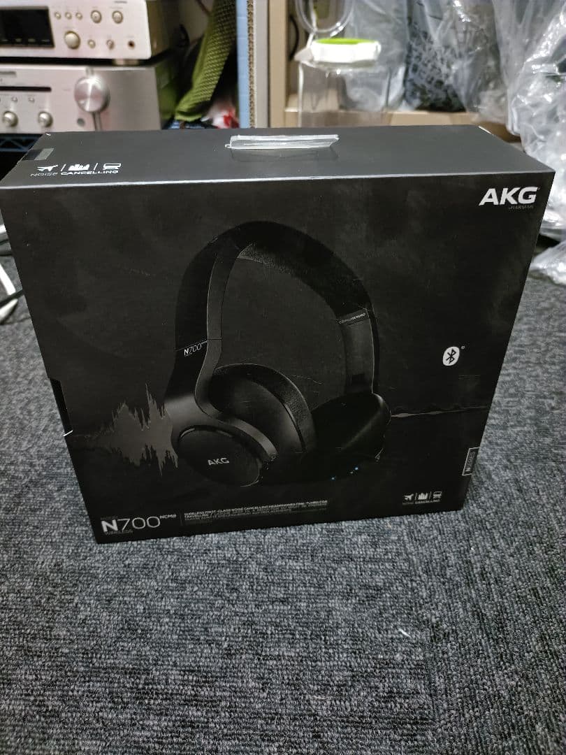 新品未開封AKG N700 ワイヤレスヘッドホン ブラック