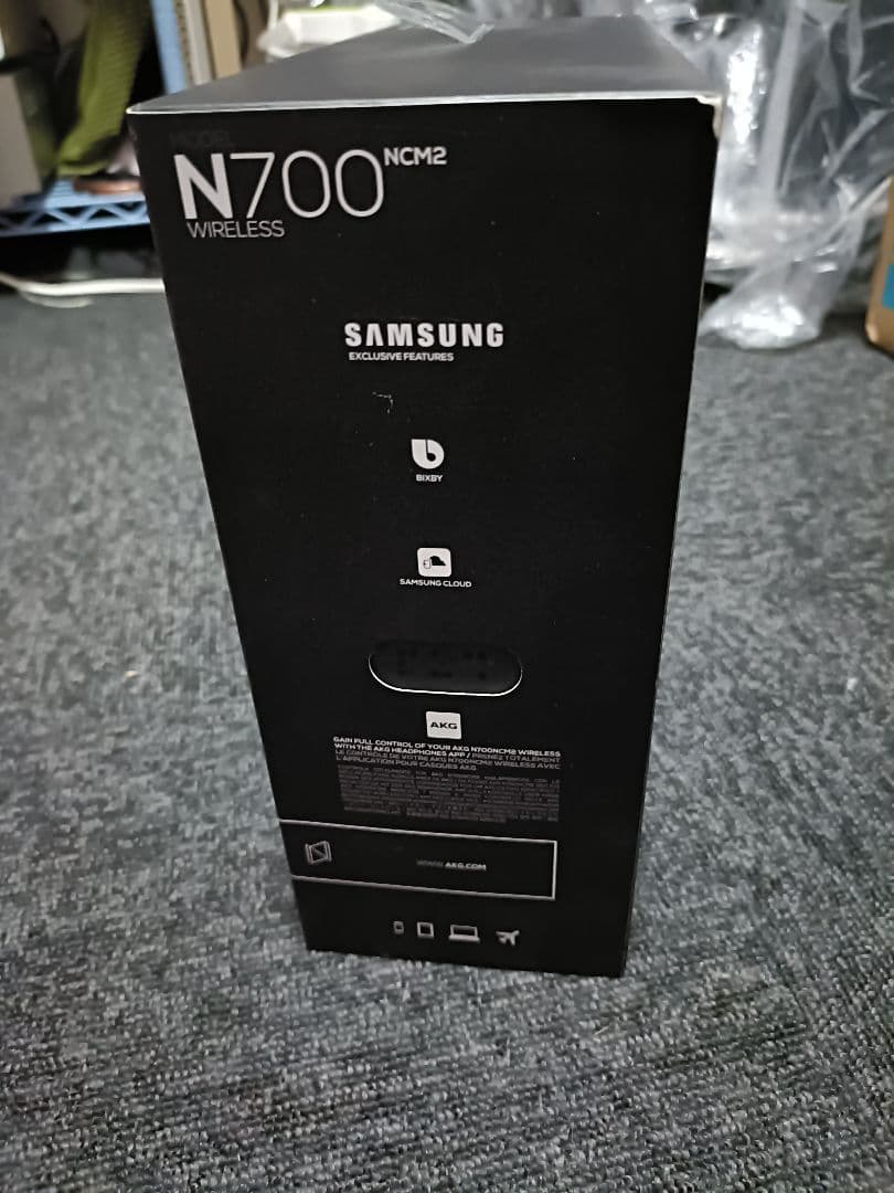 新品未開封AKG N700 ワイヤレスヘッドホン ブラック