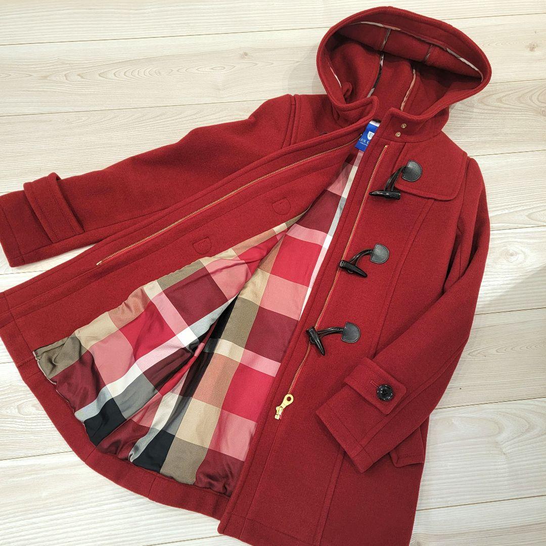 ブルーレーベルクレストブリッジ　ダッフルコート　赤 M