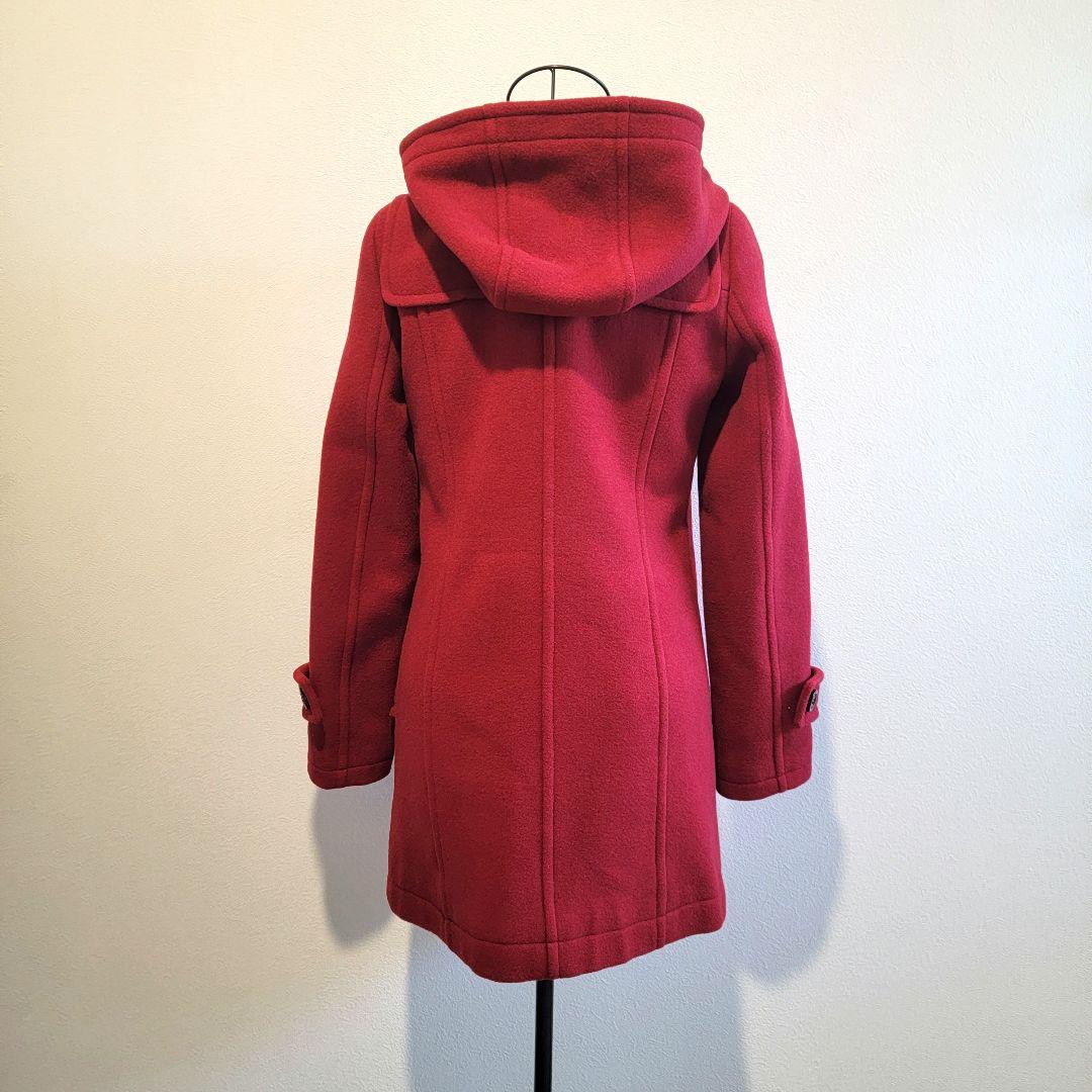 ブルーレーベルクレストブリッジ　ダッフルコート　赤 M