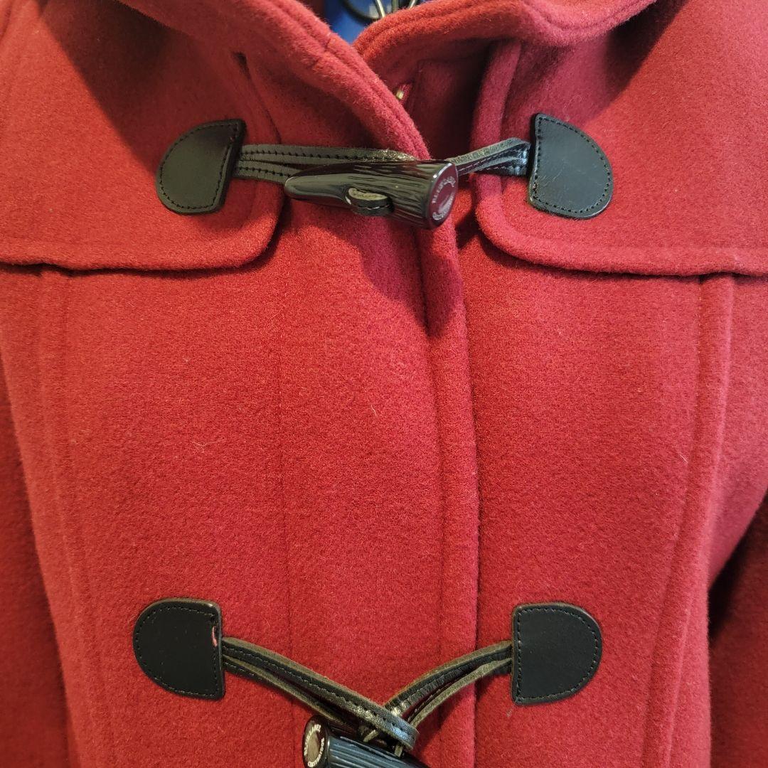 ブルーレーベルクレストブリッジ　ダッフルコート　赤 M