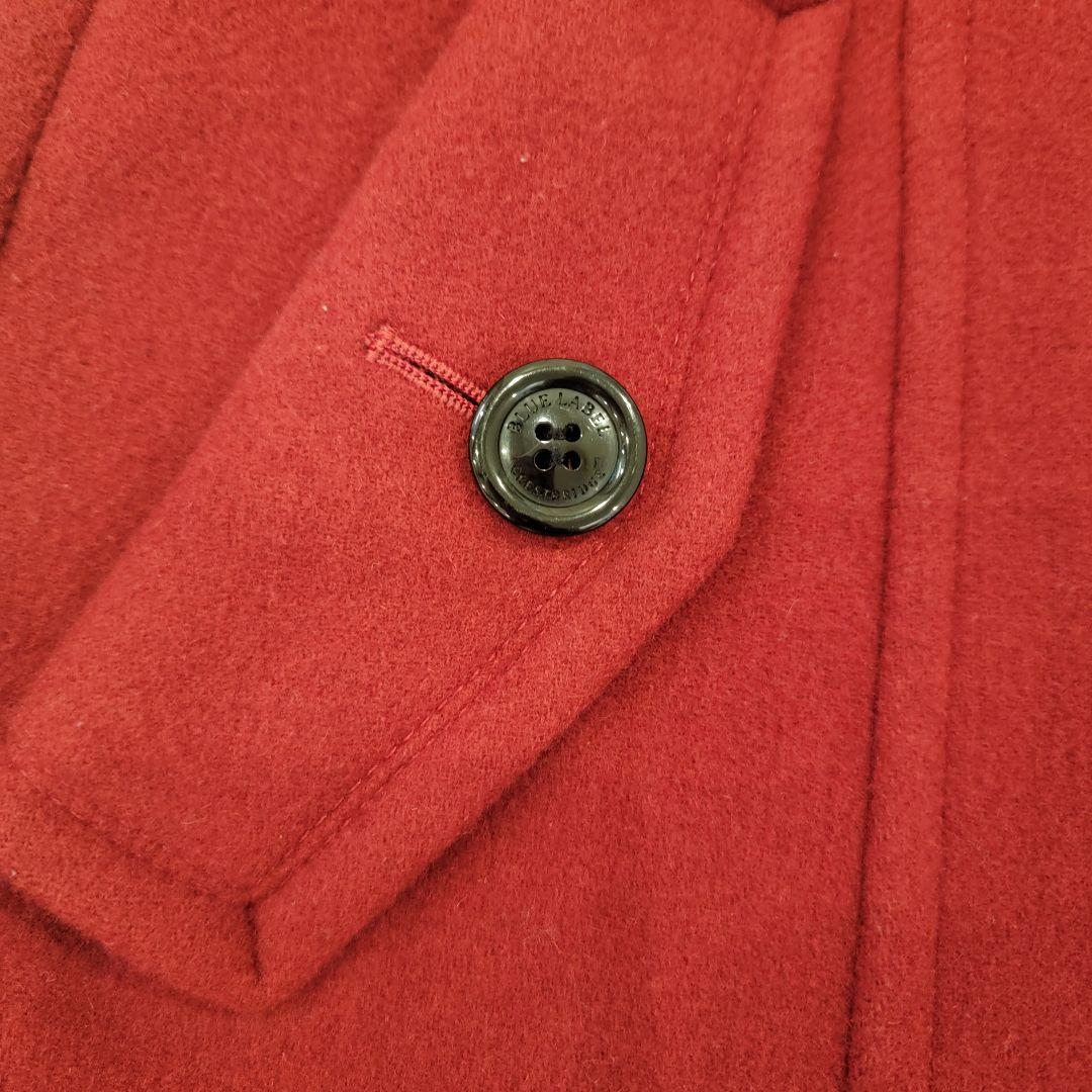 ブルーレーベルクレストブリッジ　ダッフルコート　赤 M