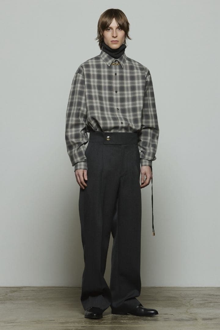 THE RERACS 24FW パーフェクトシャツ チェック 46