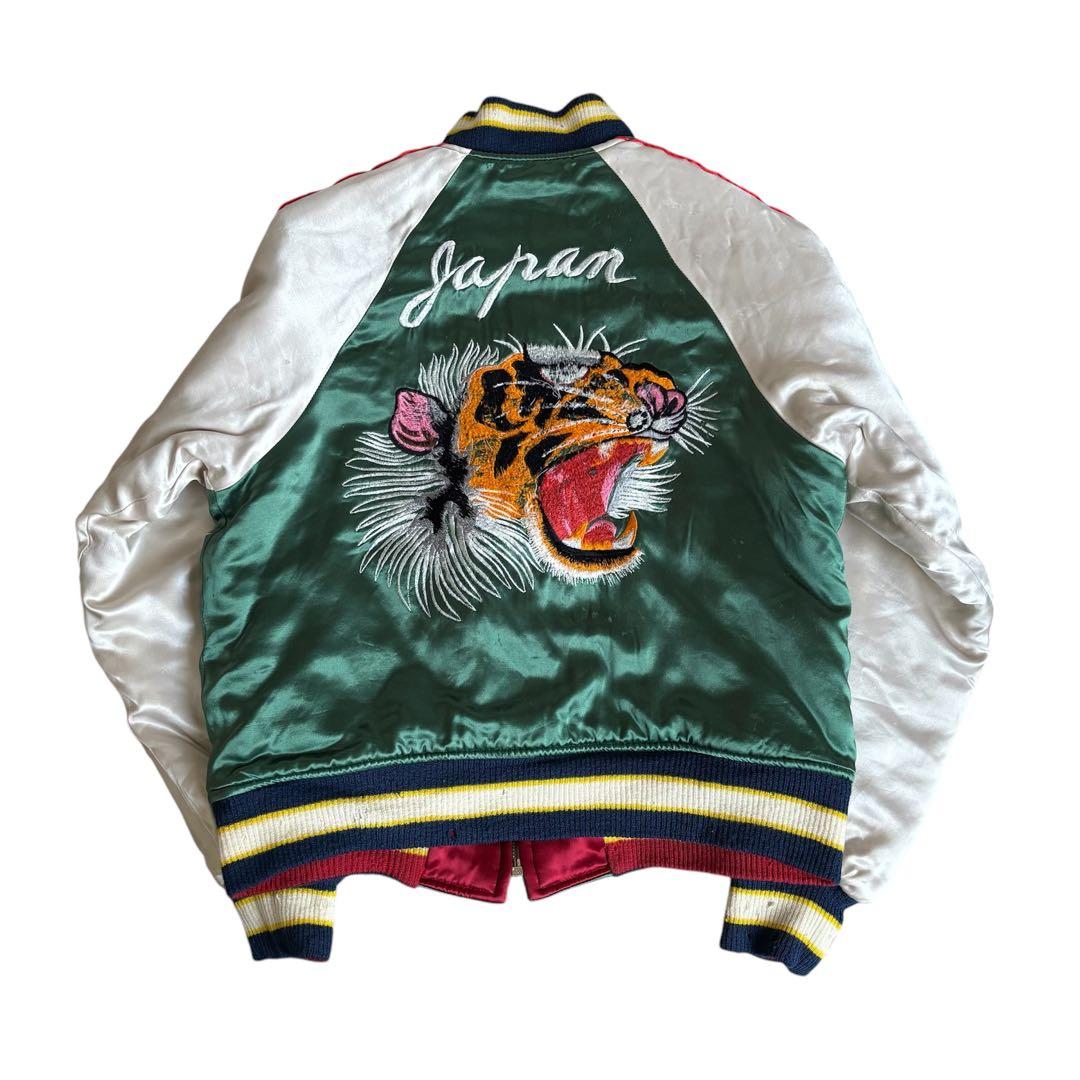 Special souvenir jacket スカジャン 両面 襤褸