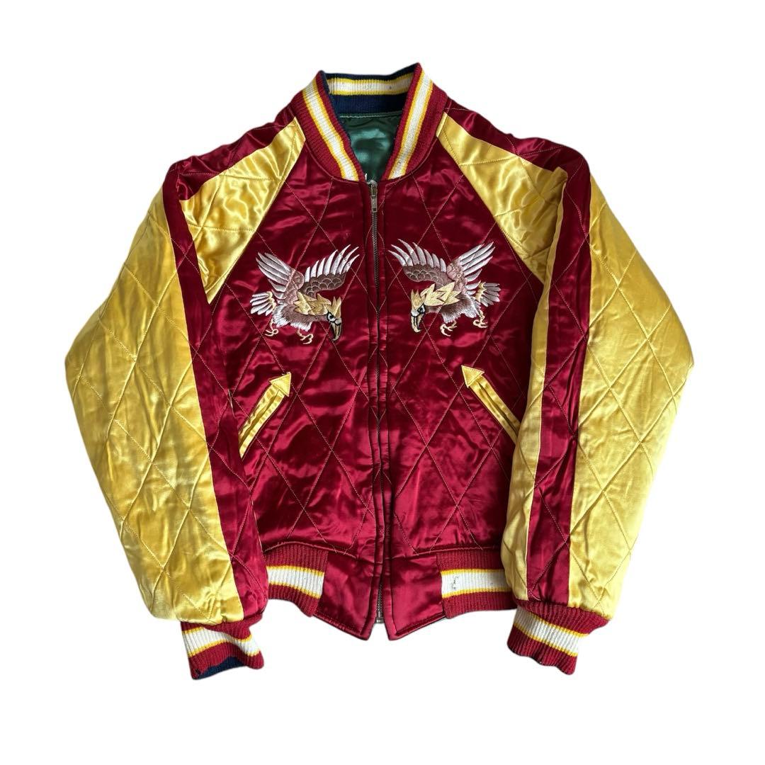 Special souvenir jacket スカジャン 両面 襤褸