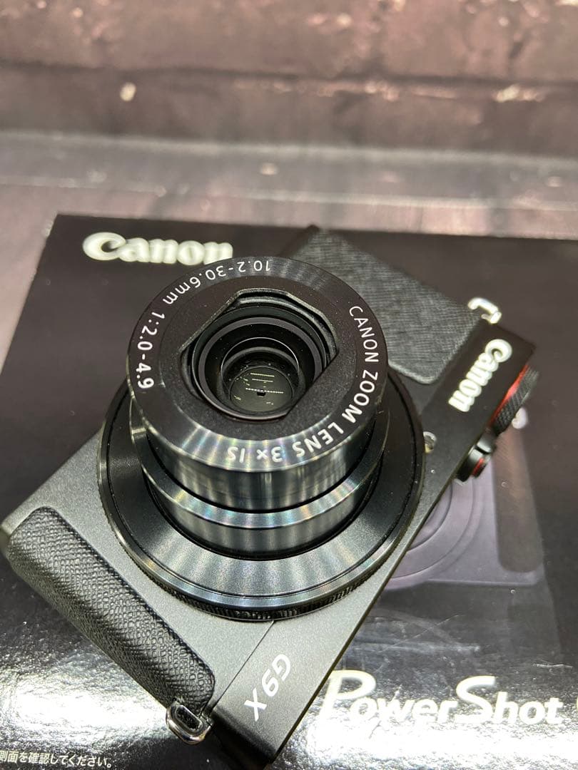 動作品　Canon PowerShot G9 X MarkⅡ デジタルカメラ