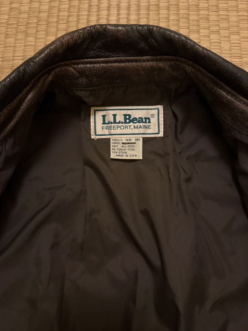 70〜80s✨LLBean A2フライトレザージャケット USA製