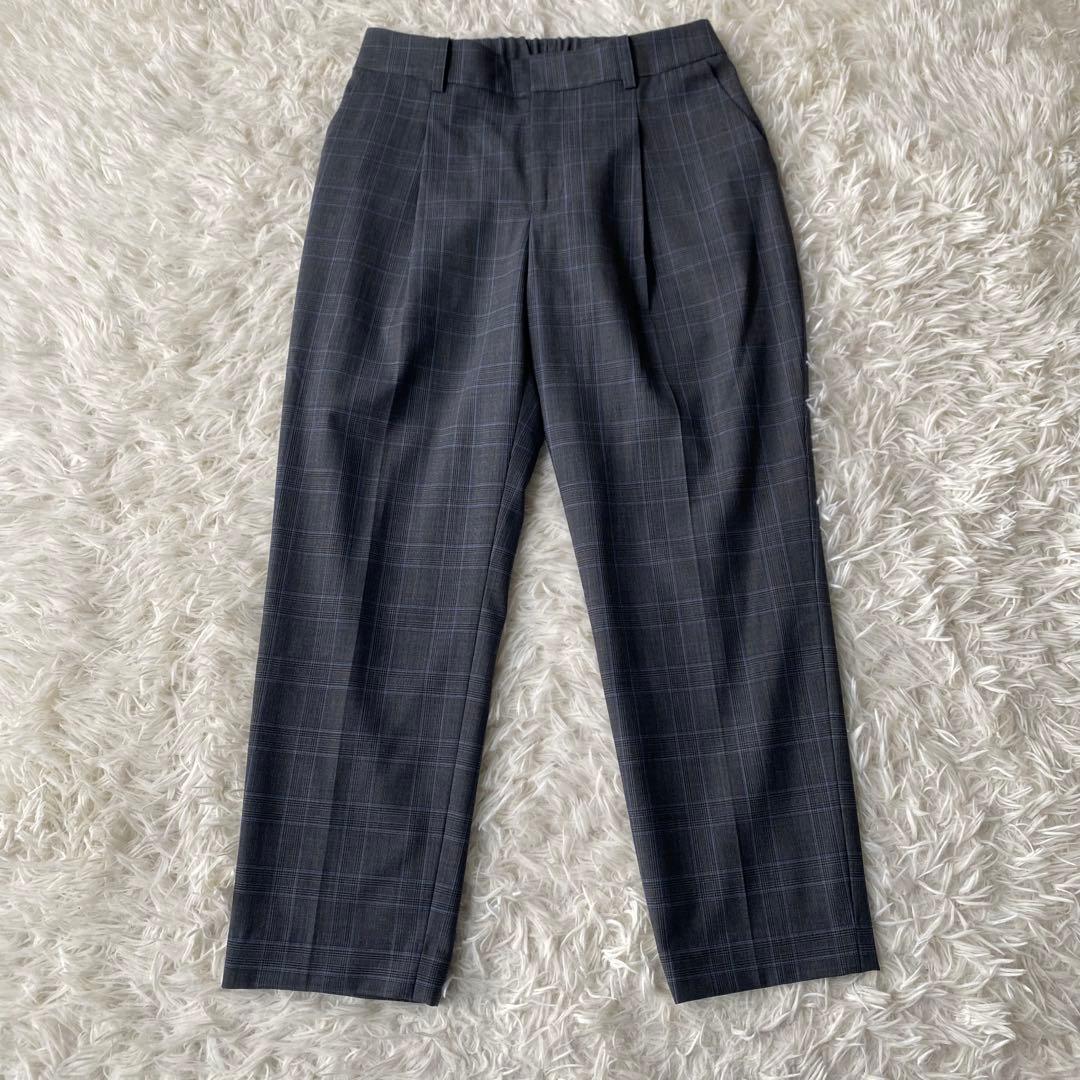 GREEN LABEL RELAXING ノーカラーダブルジャケット スーツ M