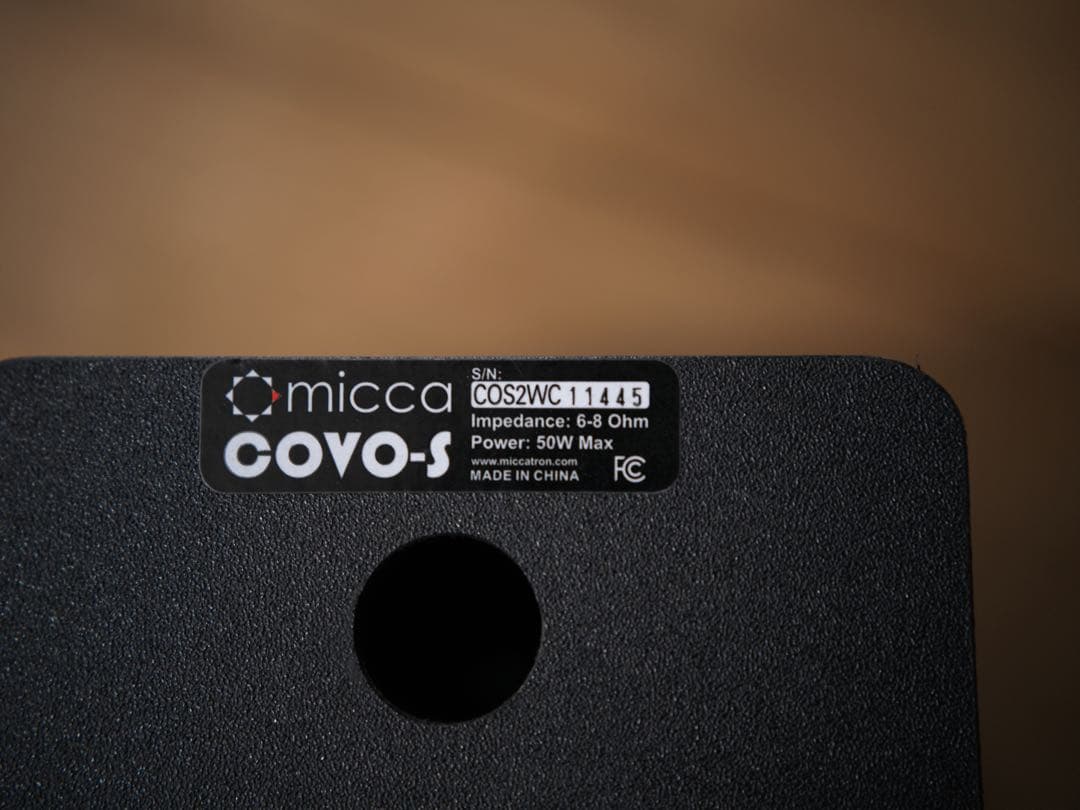 MICCA COVO-S 小型スピーカー サラウンドスピーカー ミニスピーカー