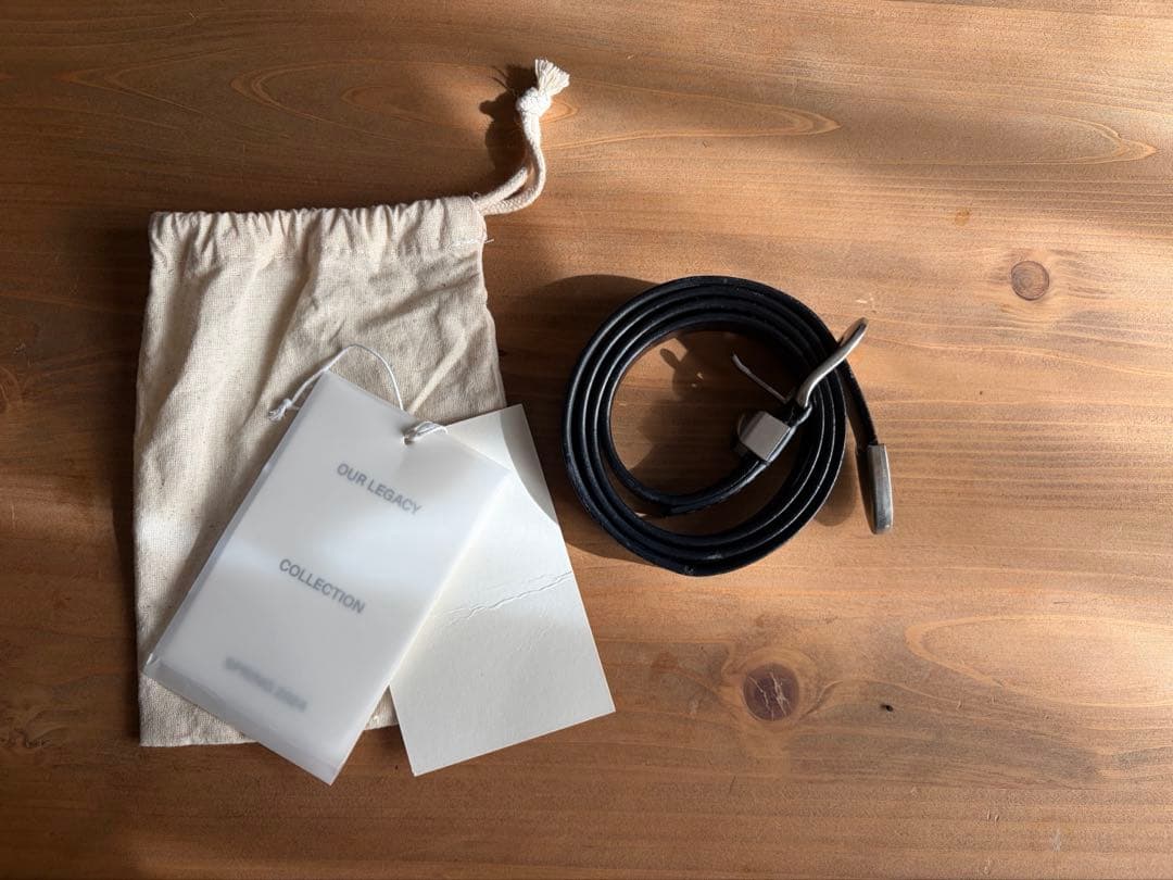 OUR LEGACY BELT 2cm アワーレガシー　ベルト