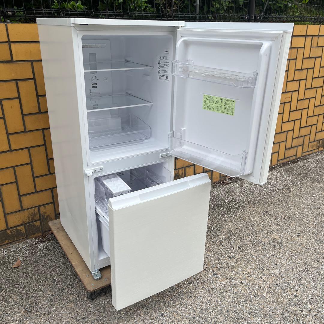 冷蔵庫　SHARP SJ-D15G-W 152L 耐熱トップ