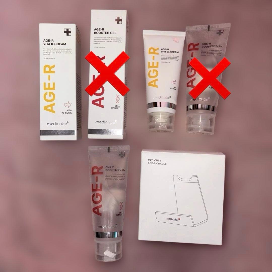 【総額12万円】メディキューブ 美顔器AGE-R MEDICUBE 4点セット