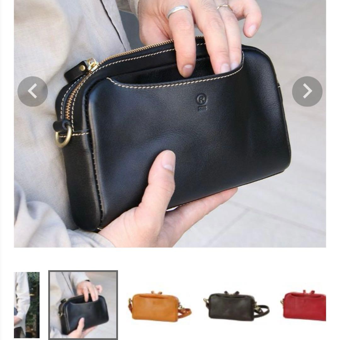 PORCO ROSSO スクエアクラッチショルダー