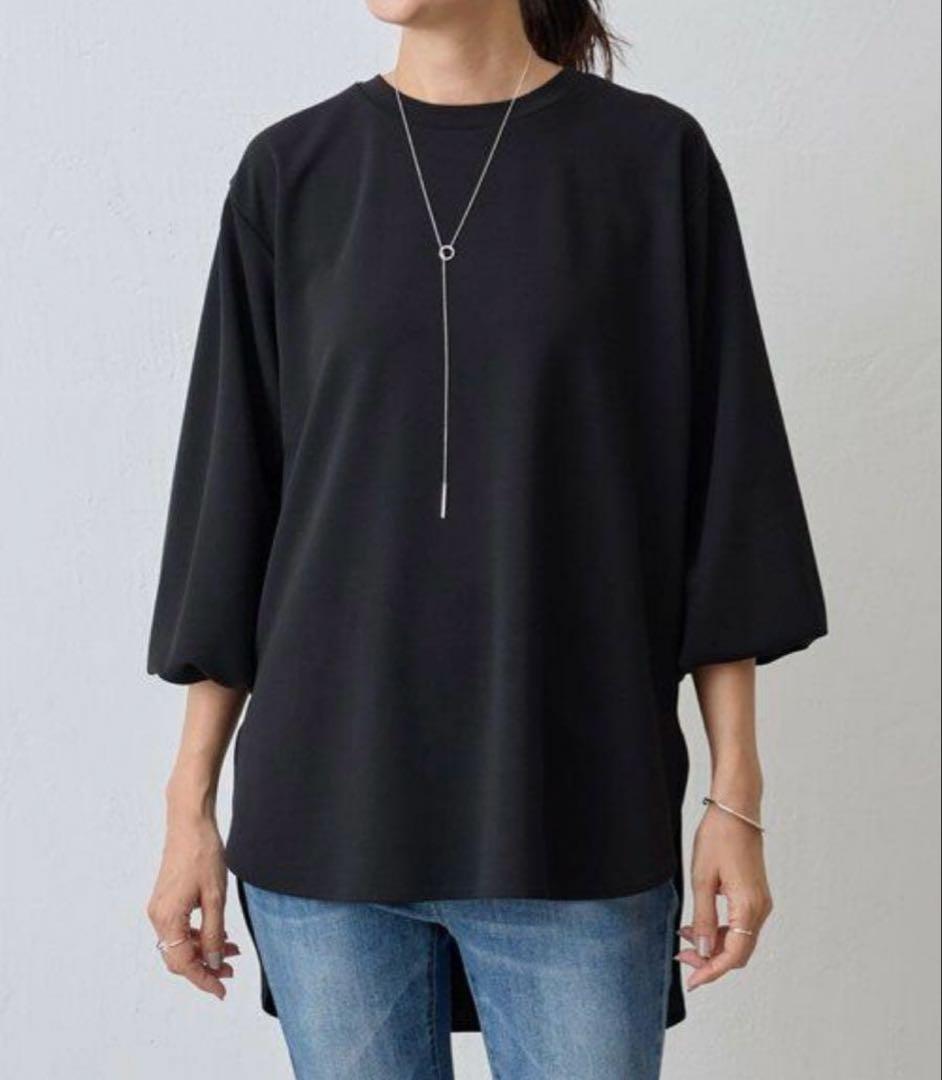 ✨極美品✨BEARDSLEY ビアズリー Tブラウス ブラック FREE