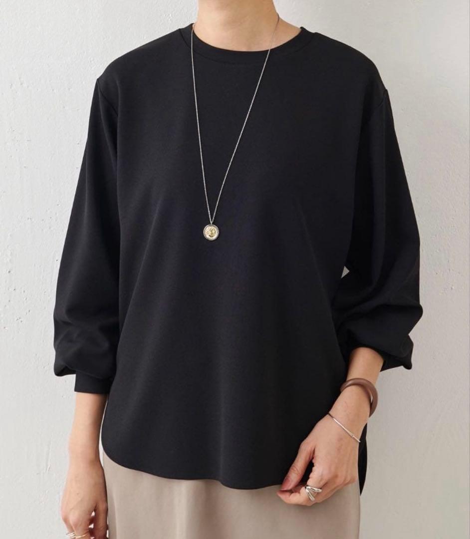 ✨極美品✨BEARDSLEY ビアズリー Tブラウス ブラック FREE