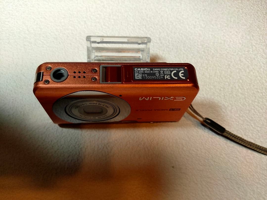 ★完動品★CASIO EXILIM EX-Z85 オレンジ コンパクトデジカメ