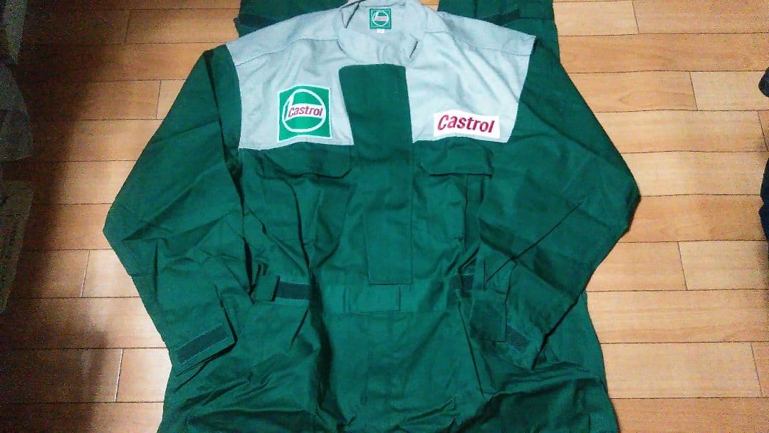 Castrol カストロール つなぎ オールインワン 作業服 ピットスーツ LL