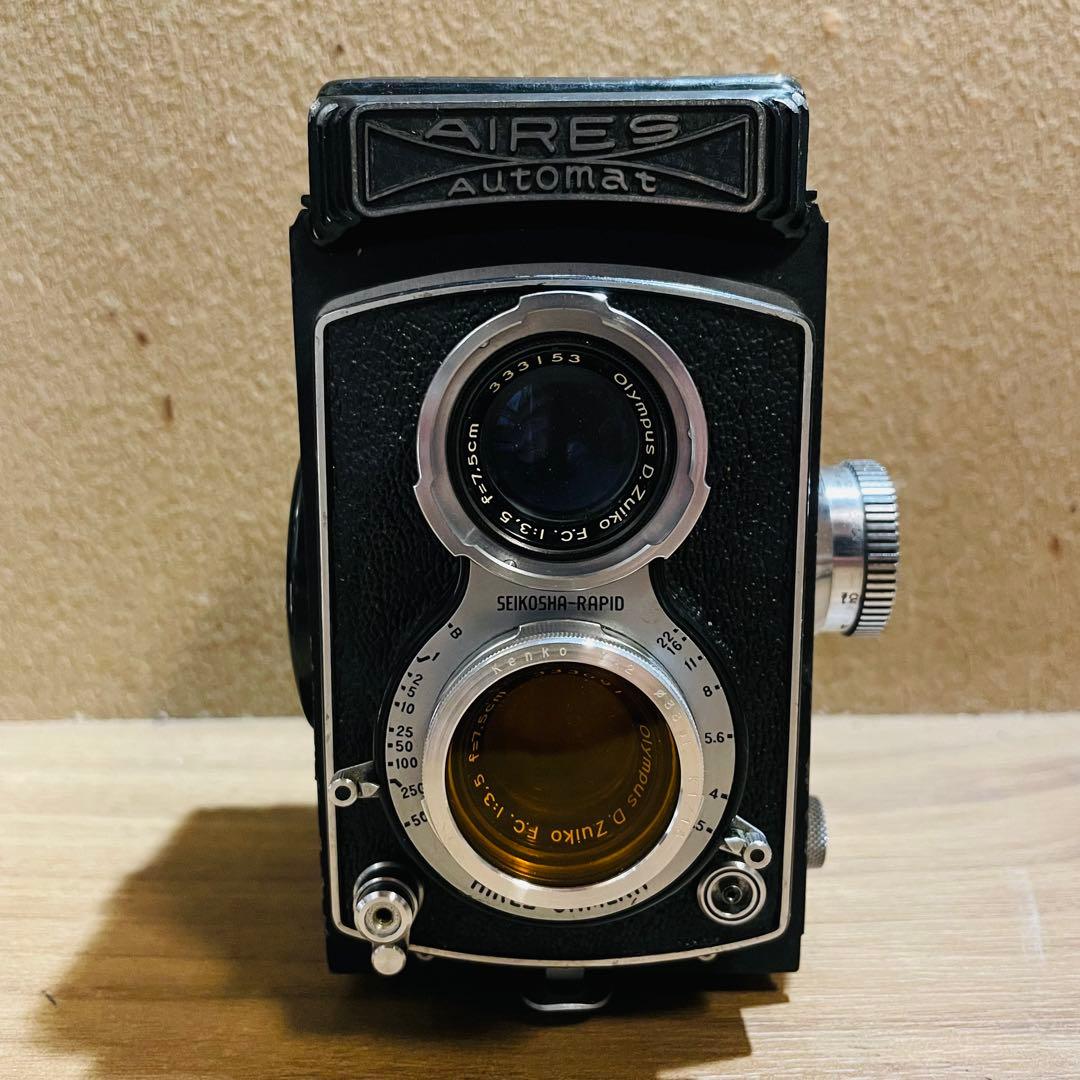 希少 AIRES アイレス Automat olympus 二眼レフカメラ