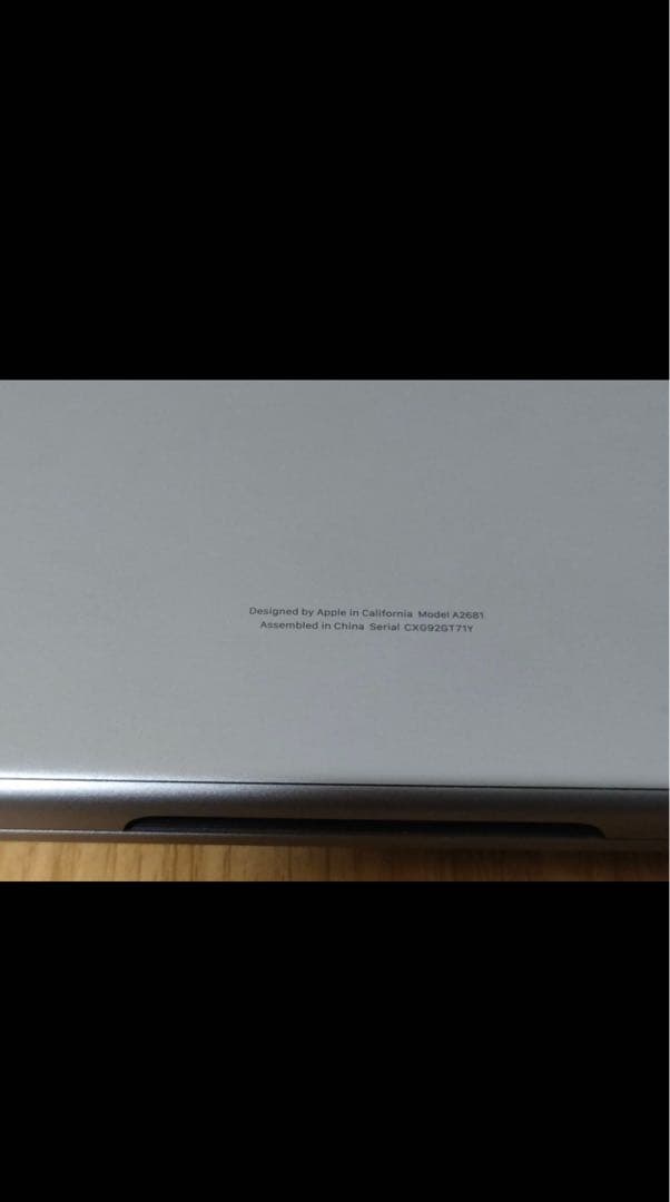 MacBook Air 13.6インチ (M2, 2022)