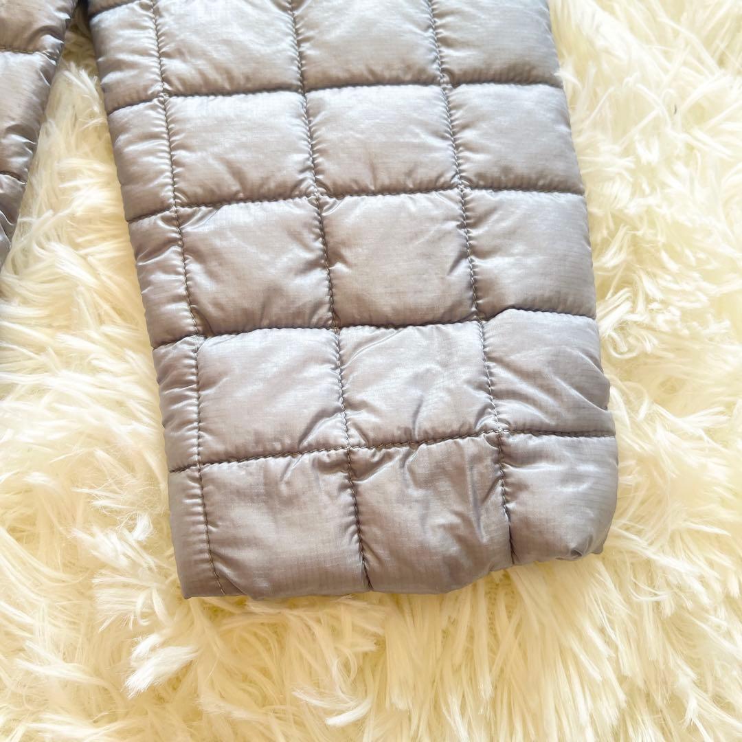 ノースフェイス　新品タグ付き　ダウン　キルティング　グレー