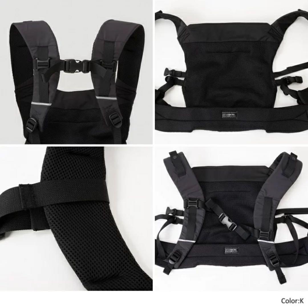 ザ ノースフェイス　ベイビーコンパクトキャリアー ブラック 抱っこ紐　収納袋付き