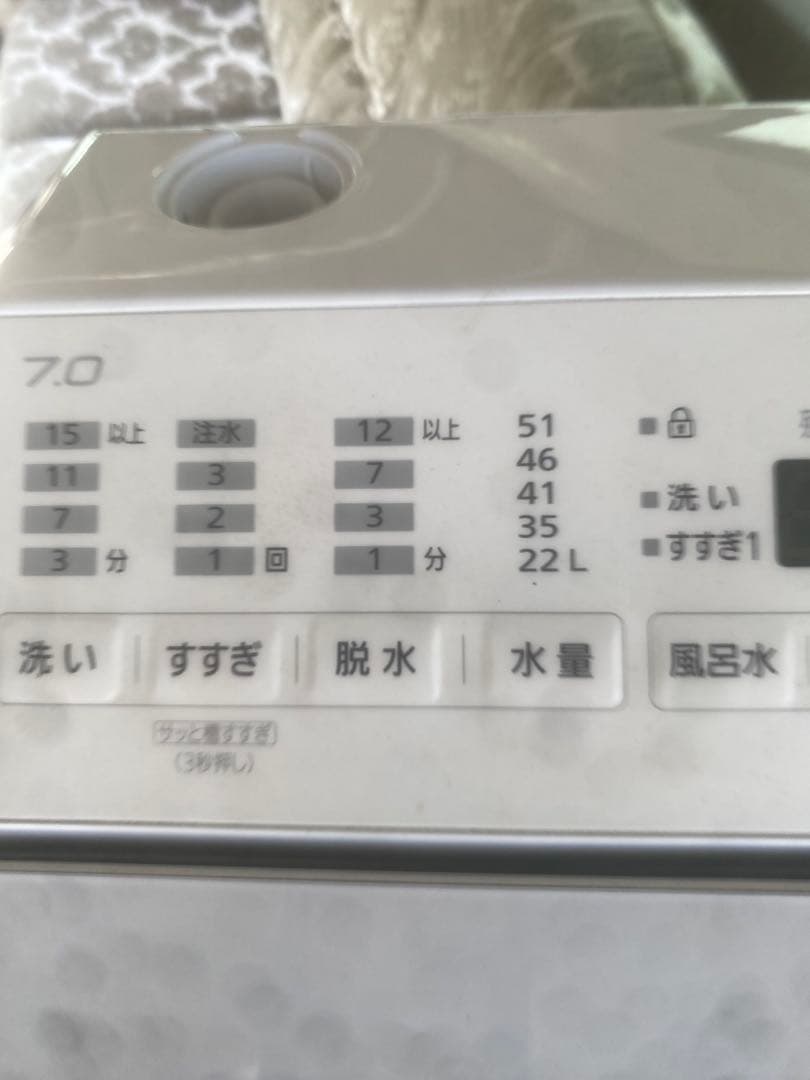 Panasonic 縦型洗濯機 2020年製