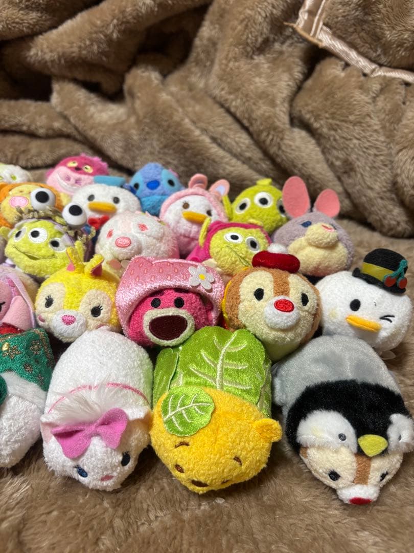 ディズニーツムツム　ぬいぐるみ71体　まとめ売り
