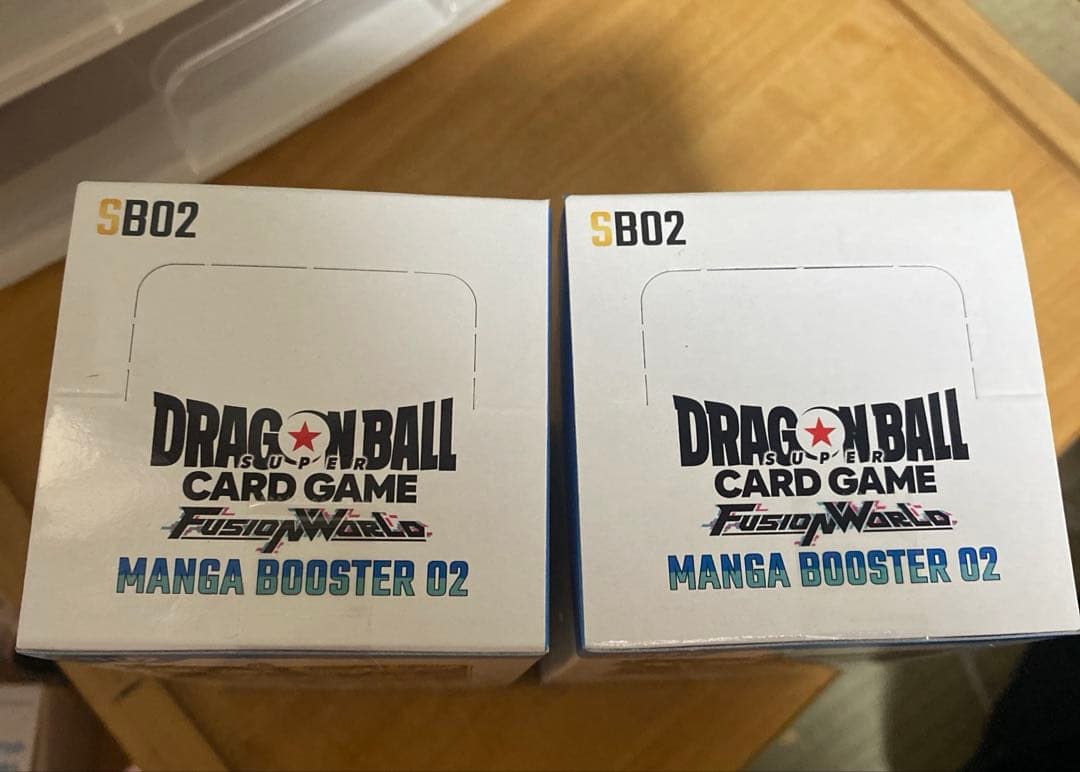 フュージョン　MANGA BOOSTER 02 box 新品未開封品 テープ付き