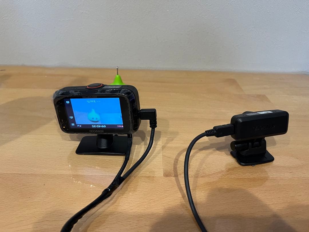 KENWOODケンウッドDRV-MR760 エンジンレコーダー、前後カメラ「K」