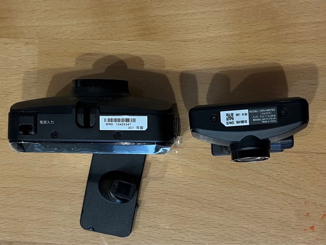 KENWOODケンウッドDRV-MR760 エンジンレコーダー、前後カメラ「K」