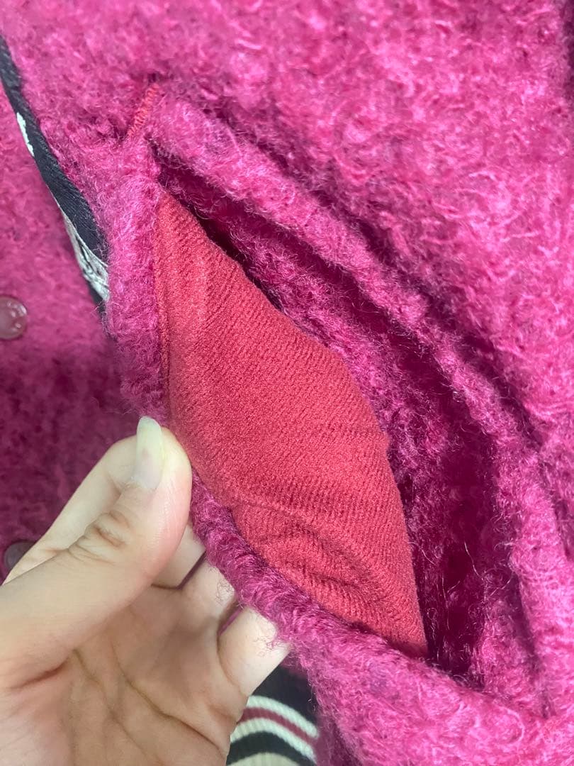 ヒステリックグラマー スタジャン シアリング ピンク Mサイズ