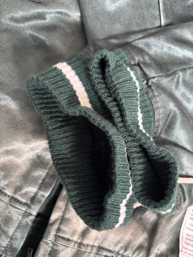 Mihara Yasuhiro ミハラヤスヒロ 鷹 スカジャン グリーン