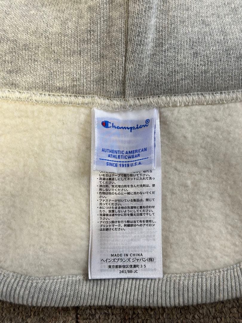 新品・未使用 BEAMS別注 Champion バラクラバ 色グレー
