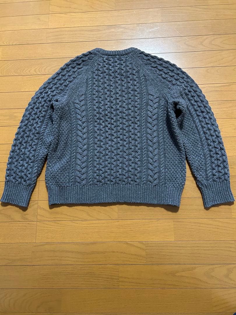 パタゴニア リサイクルウールブレンド ケーブルニット クルーネックセーター