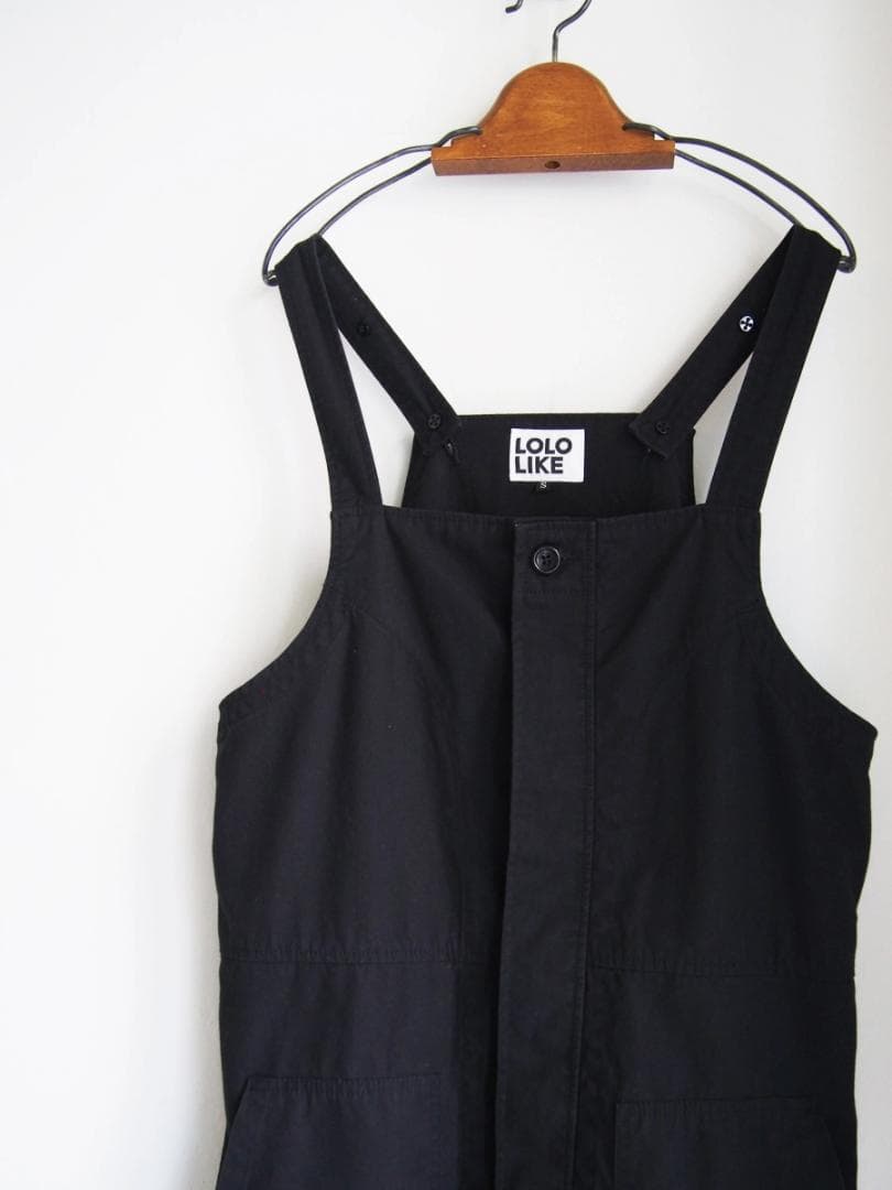 LOLO LIKE R1 別注オーバーオール ブラック S