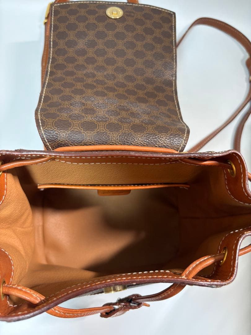 【美品】CELINE セリーヌ　マカダムミニリュック