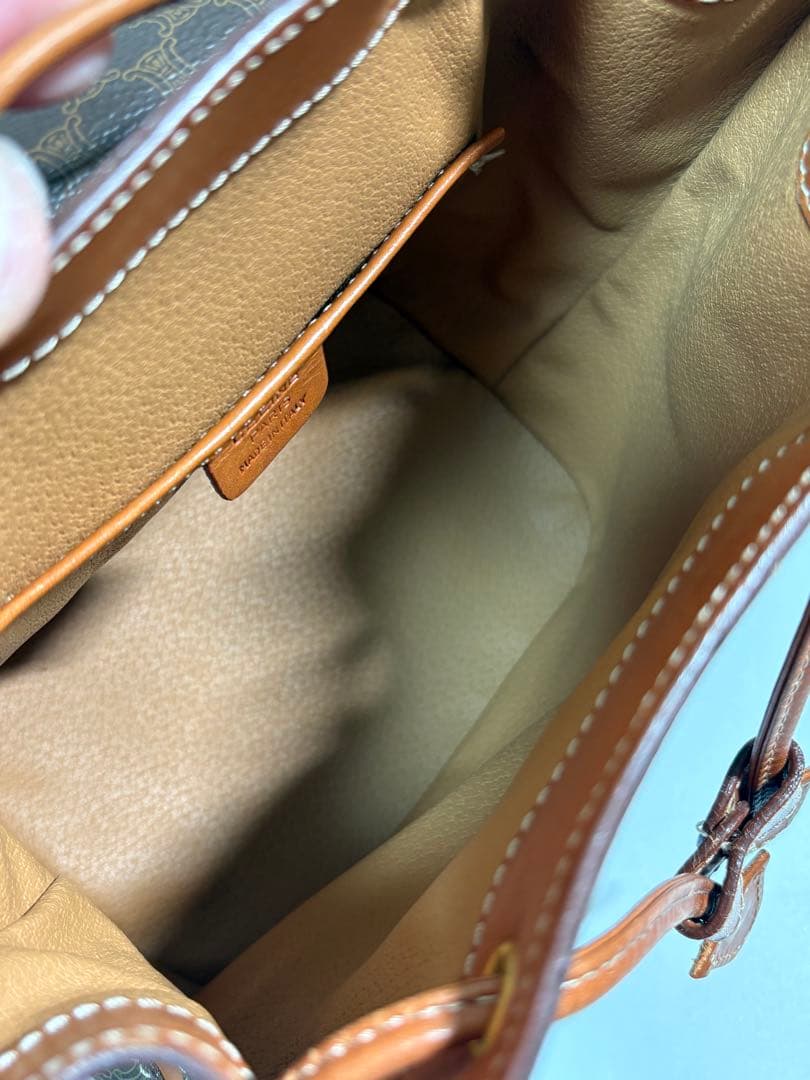 【美品】CELINE セリーヌ　マカダムミニリュック