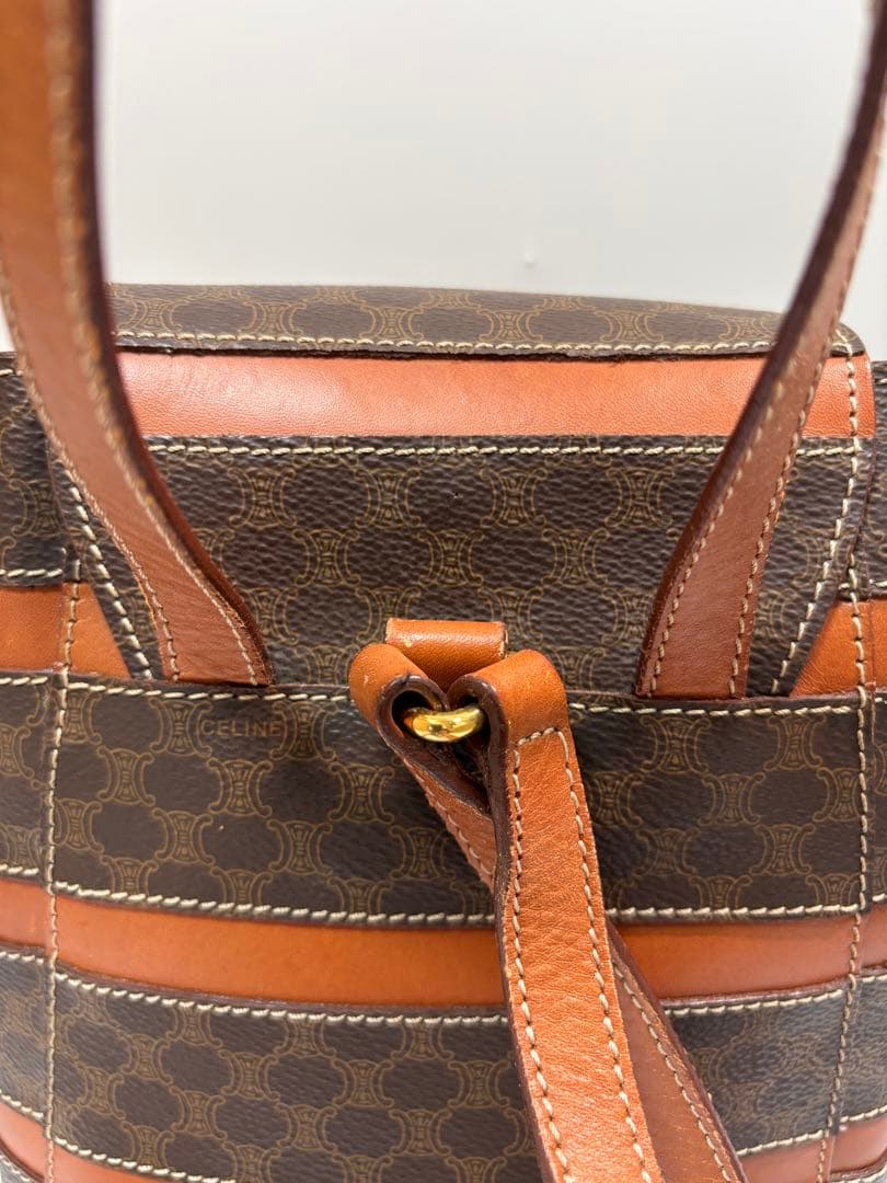 【美品】CELINE セリーヌ　マカダムミニリュック