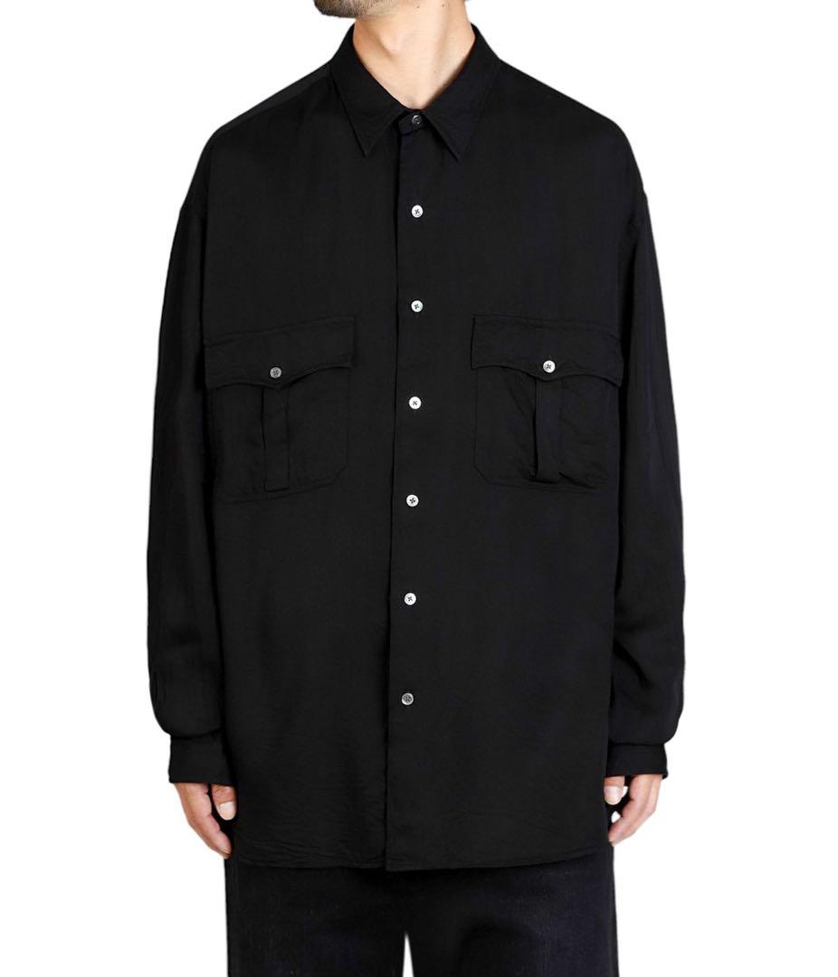ポータークラシック　ROLL UP SOFT CUPRO SHIRT シャツ