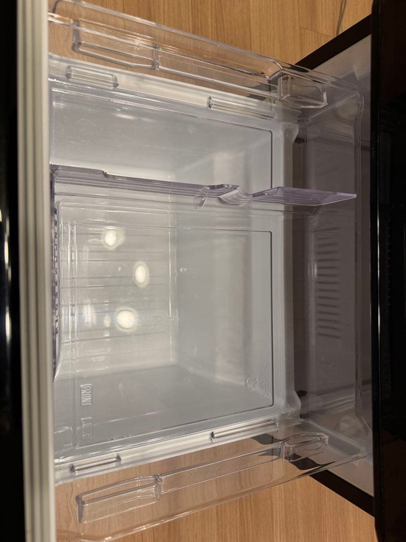 三菱ノンフロン冷凍冷蔵庫｜ブラック168L｜送料込み