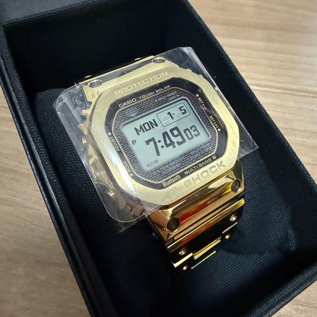 G-SHOCK フルメタル MIP液晶 GMW-BZ5000GD-9JFゴールド