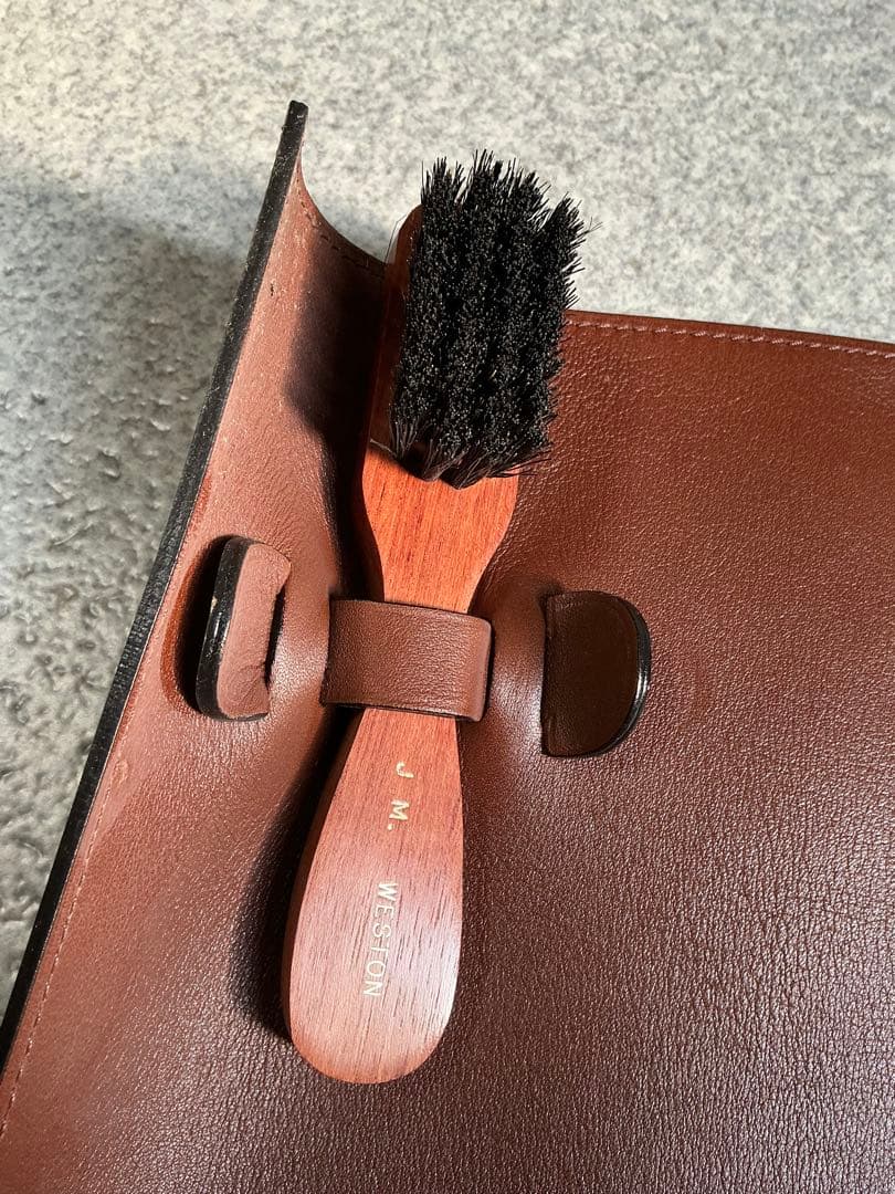 ち*ん様 J.M. WESTON シューケア レザーマット 非売品