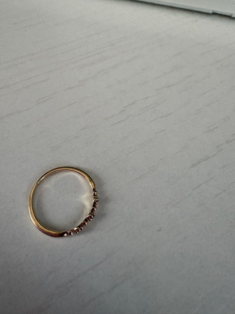 NOJESS　ダイヤモンドピンキーリング