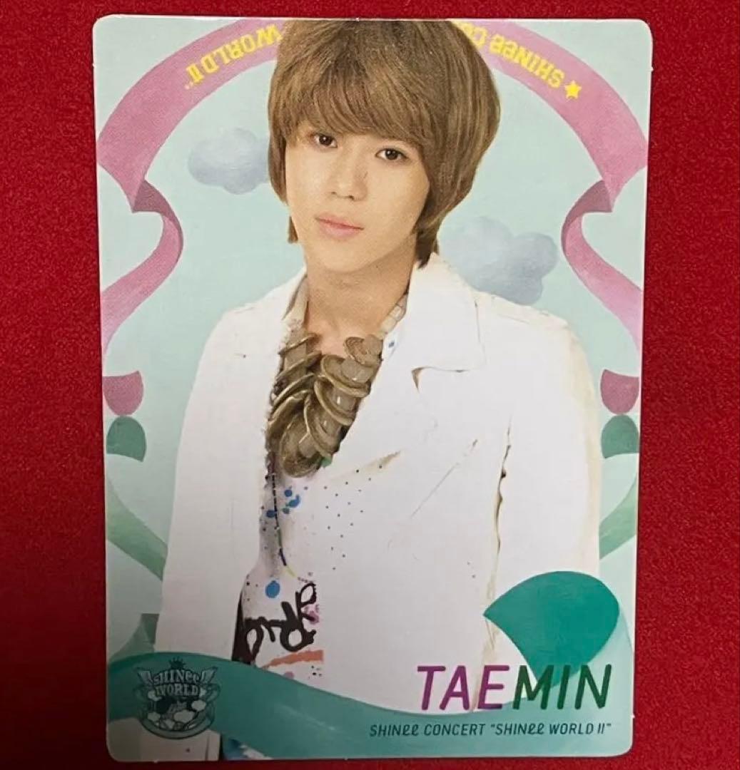 SHINee WORLD Ⅱ 2 テミン 公式トレカ