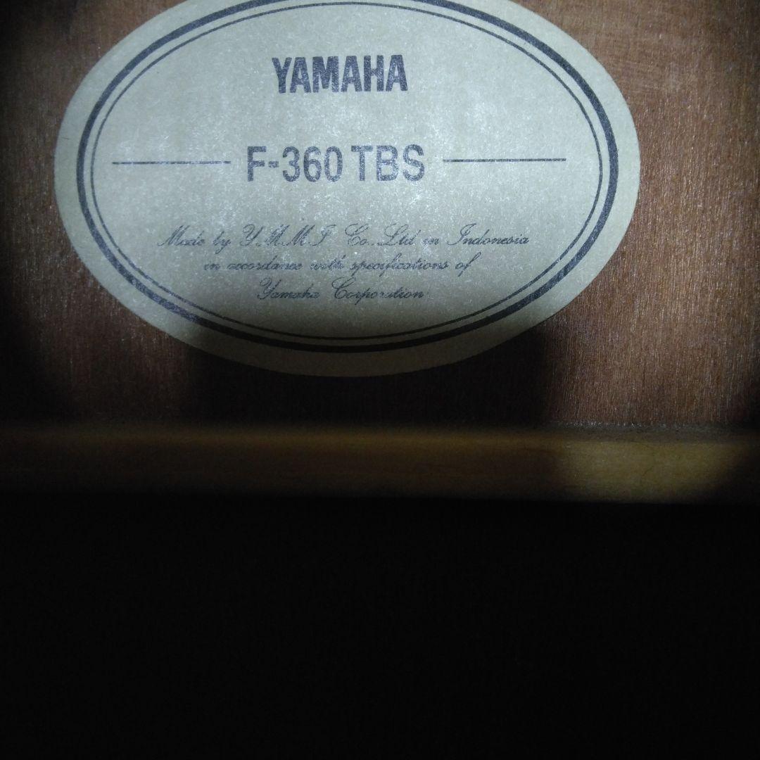 YAMAHA　ヤマハ　 F-360TBS アコースティックギター