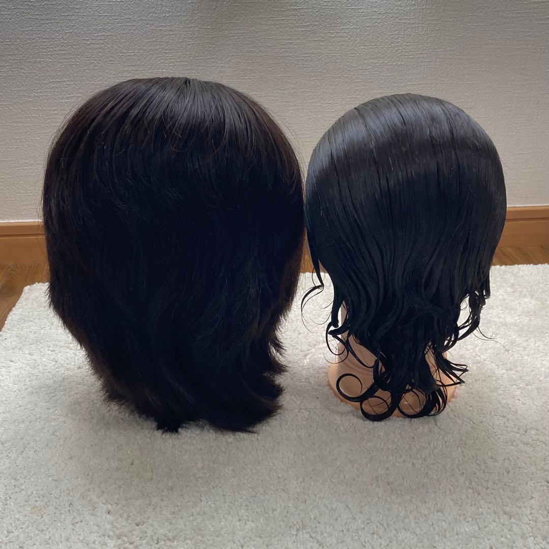 美容師 国家試験 合格 ウィッグ オールウェーブ ワインディング 2個セット