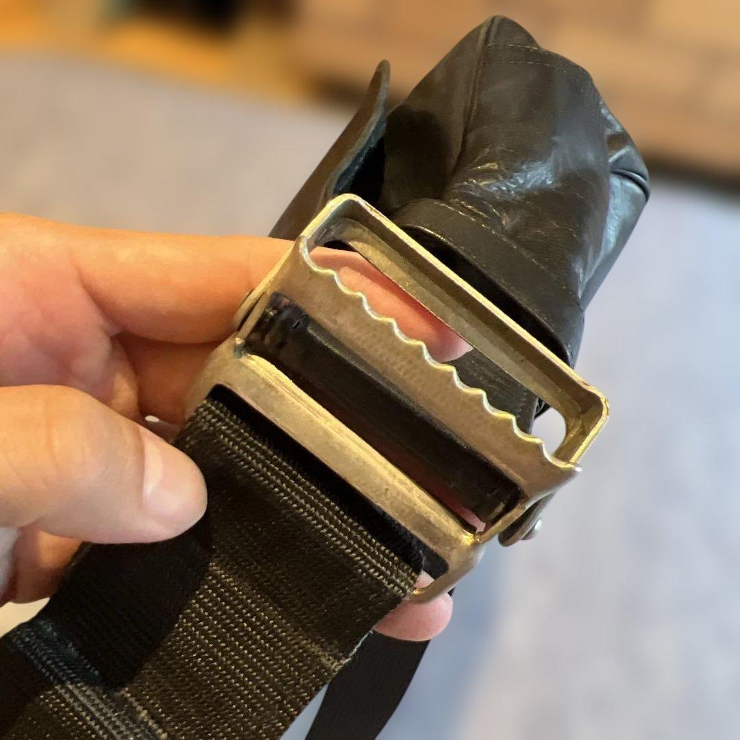 porter ポーター 吉田カバン メッセンジャー　ショルダーバッグ 黒　レザー