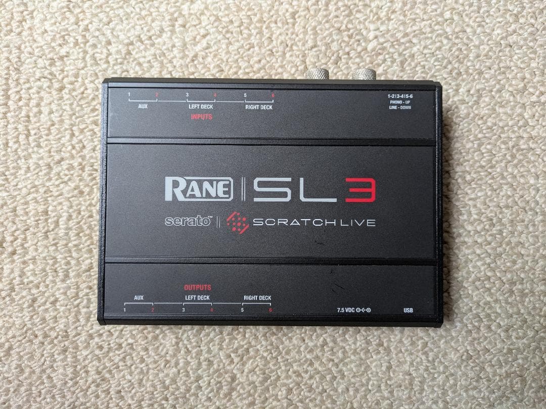 DJ機材 RANE SL3 SERATO SCRATCHLIVE
